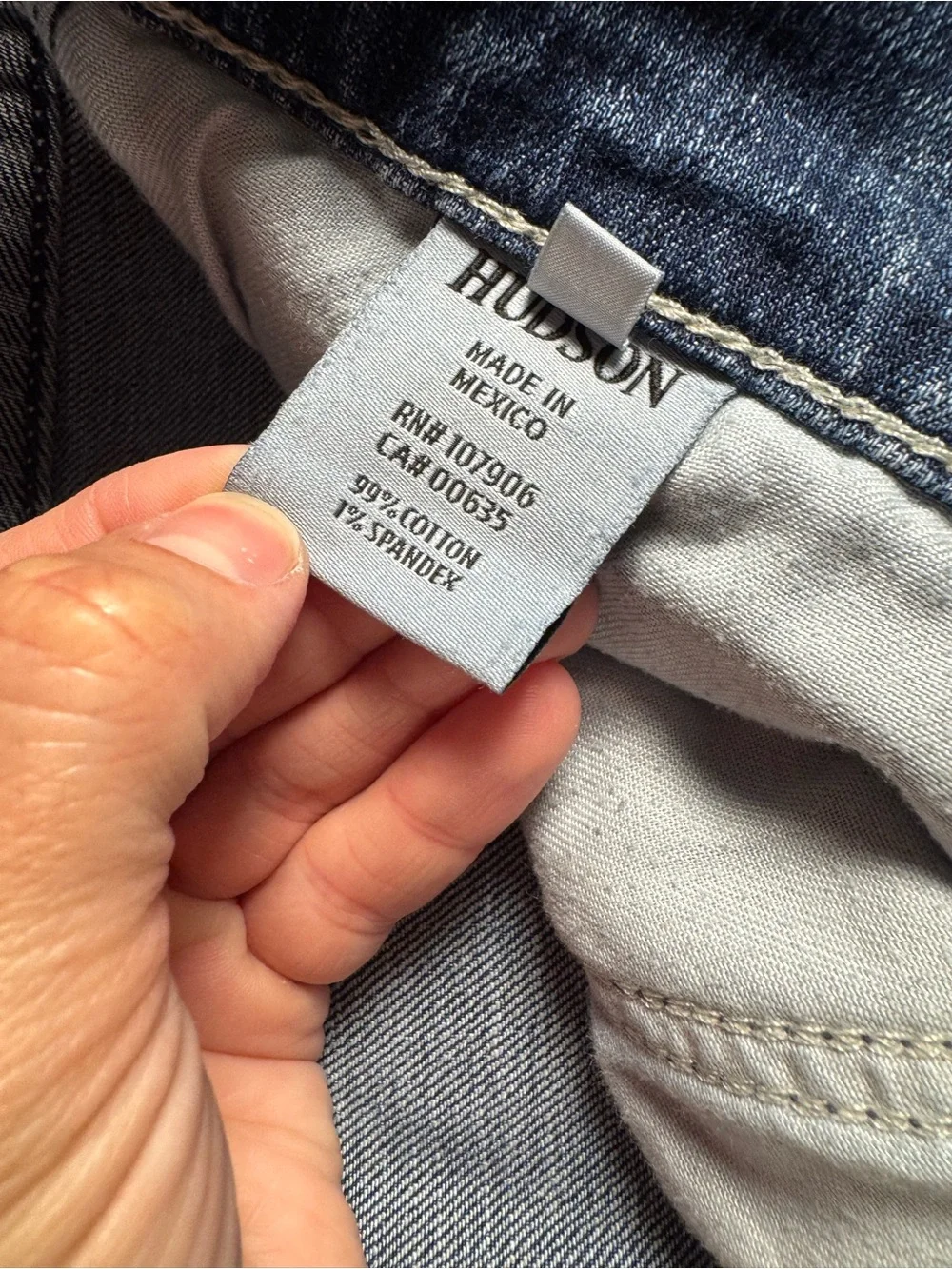 Hudson Jeans Byron Straight Five Pocket Mens Waist 38 Blue Medium Wash‎